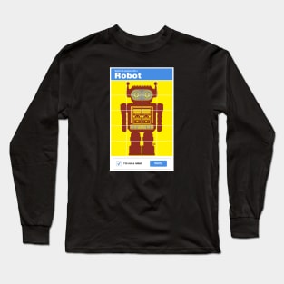 I am not a Robot Long Sleeve T-Shirt